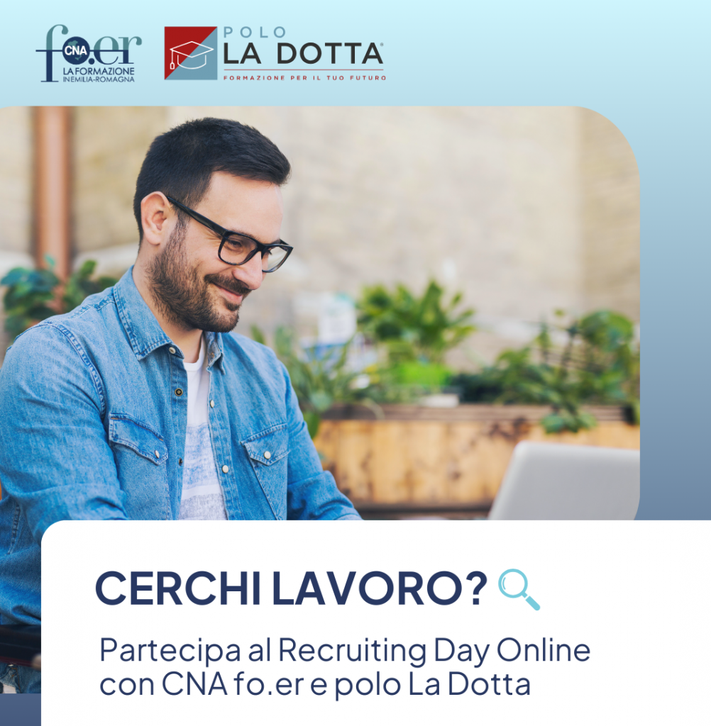 Cerchi lavoro? Partecipa al Recruiting Day Online